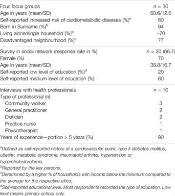 Towards Better Culturally Tailored Cardiometabolic Prevention Among the South-Asian Surinamese in the Netherlands